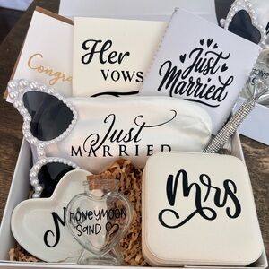 Wedding Gift Set with Sunglasses and Keepsakes